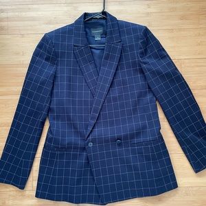 Club Monaco Grid Blazer